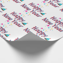 Happy New Year Festive Party Colourful Epic