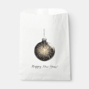 Happy New Year Fireworks Ball Favour Bag