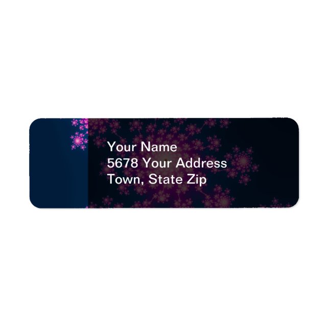 Happy New Year Fractal (Front)