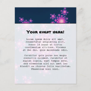 Happy New Year Fractal Flyer