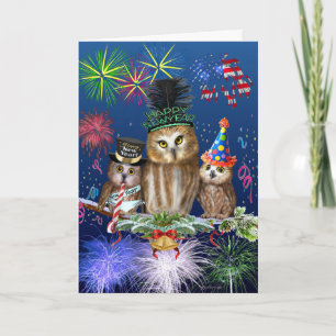 HAPPY NEW YEAR FROM ALL OF US! HOLIDAY CARD