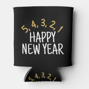 Happy New Year Funny Can Cooler
