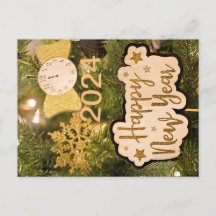 Happy New year getting card 2024