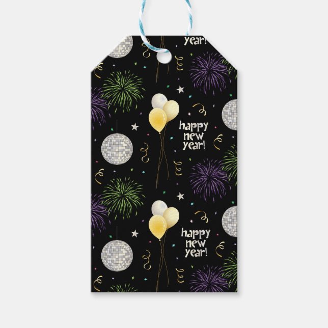 Happy New Year Gift Tags (Front)