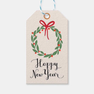 Happy New Year Gift Tags