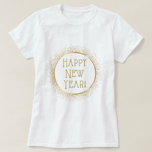 Happy New Year Glitter T-Shirt