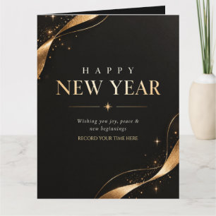 Happy New Year Greeting , A New Year A New Chapter Card
