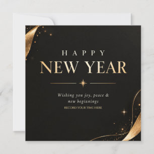 Happy New Year Greeting , A New Year A New Chapter Card