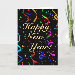 Happy New Year! Greeting Card