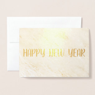 Happy New Year Greetings Card