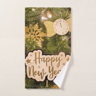 HAPPY NEW YEAR  HAND TOWEL