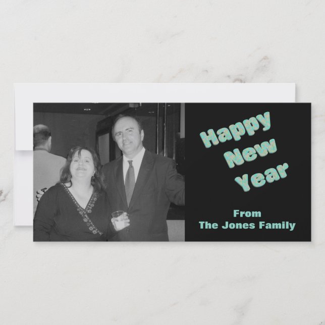 Happy New Year Holiday Card (Front)