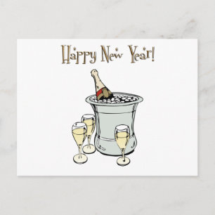 Happy New Year! Holiday Postcard