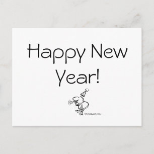 Happy New Year! Holiday Postcard