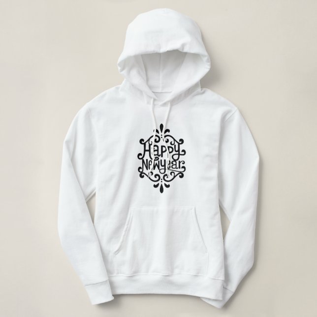 Happy New Year Hoodie (Design Front)