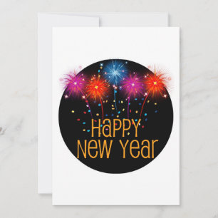 Happy New Year Invitation