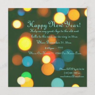 Happy New Year Invitation
