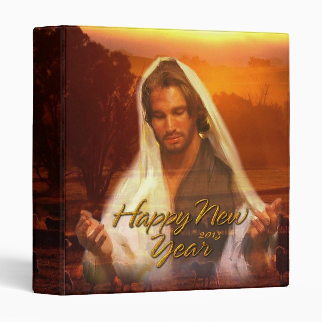 Happy New Year Jesus Binder Options (Front/Spine)