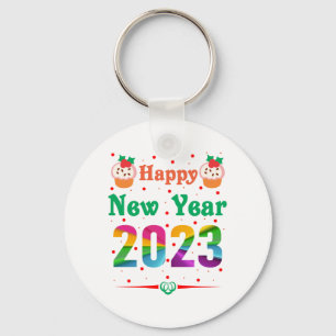 Happy New Year    Keychain