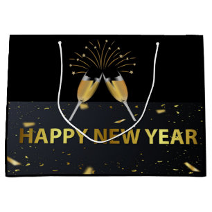 Happy New Year Large Gift Bag