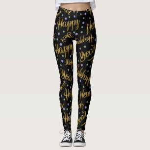 Happy New Year Leggings