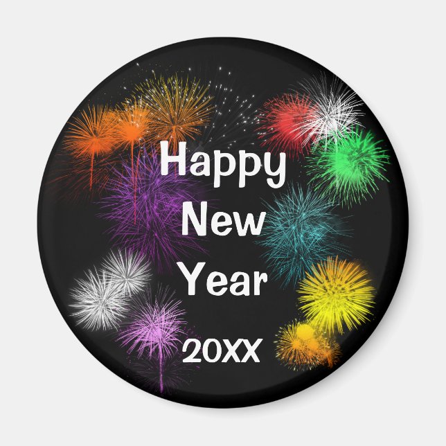 Happy New Year Magnet (Front)