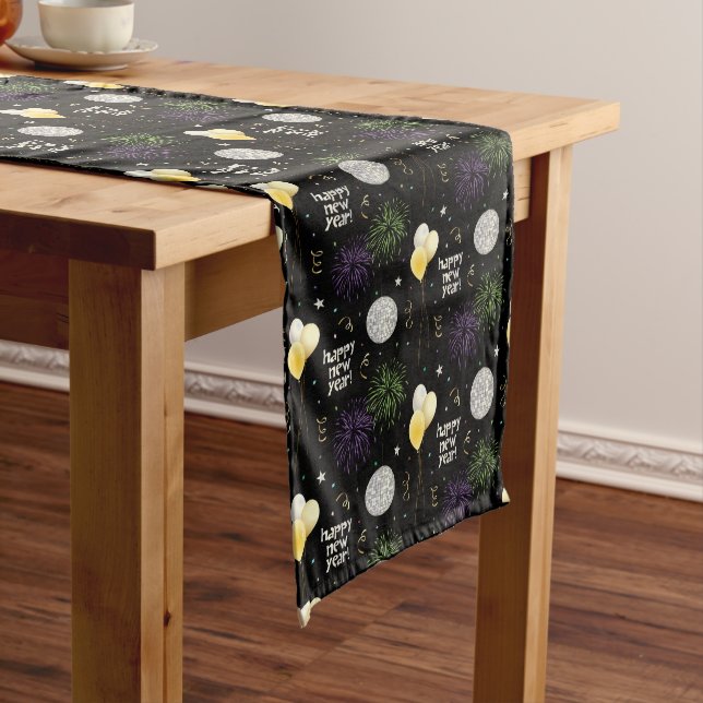 Happy New Year Medium Table Runner (In Situ)