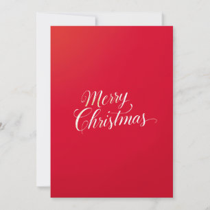 Happy New Year Merry Christmas Holiday Season Card