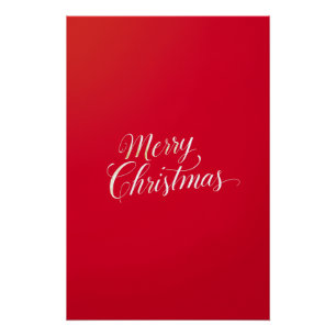 Happy New Year Merry Christmas Holiday Season Poster