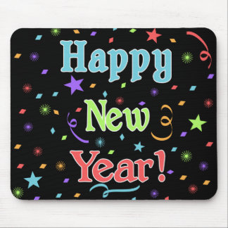 Happy New Year Mousepad
