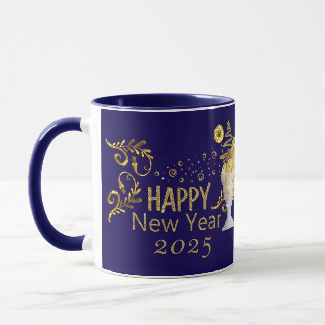 happy new year mug (Left)