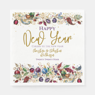 Happy New Year Napkin
