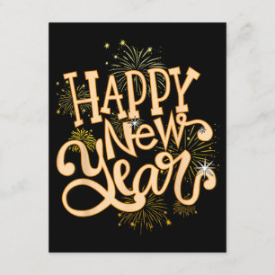 Happy New Year New Years Eve Party Women Men Famil Enclosure Card