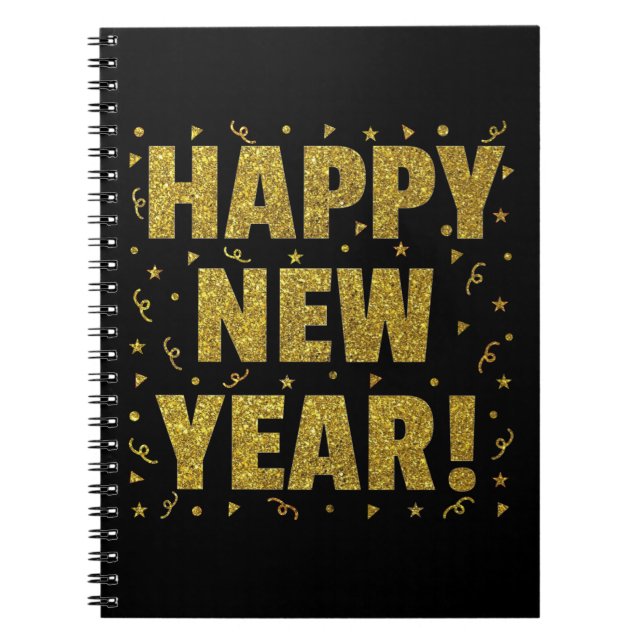 Happy New Year Notebook (Front)