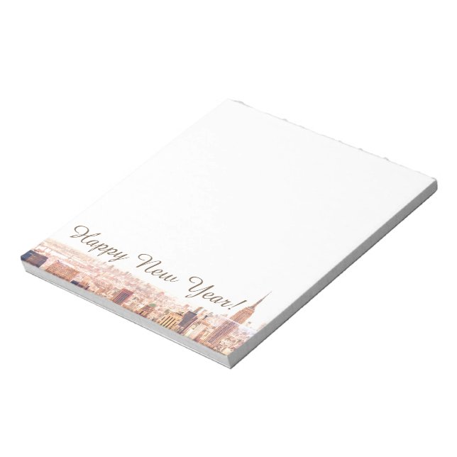 Happy New Year  Notepad (Rotated)