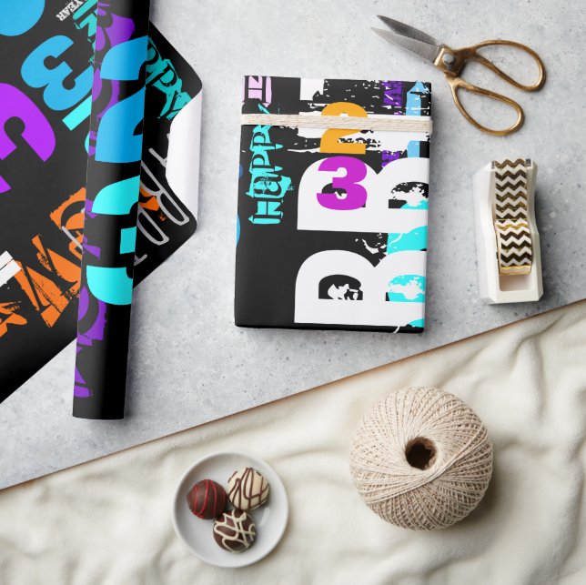 Happy New Year of the Rabbit Wrapping Paper (Crafts)