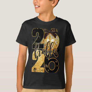 Happy New Year Party 2026 Ballon Family Matching M T-Shirt