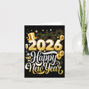 Happy New Year Party 2026 Nye Funny Family Matchin Card