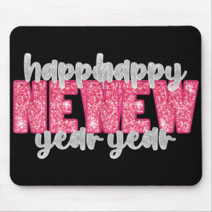 Happy New Year Party 2026 Nye Funny Family Matchin Mouse Pad