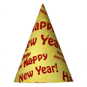 happy new year party hat