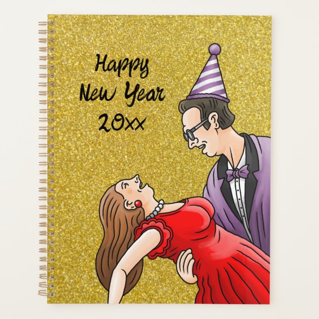 Happy New Year Party Planner (Front)