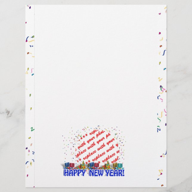 Happy New Year Photo Frame (Front)