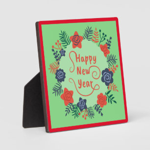 HAPPY NEW YEAR PLAQUE