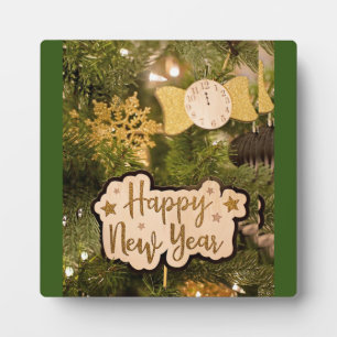 HAPPY NEW YEAR  PLAQUE