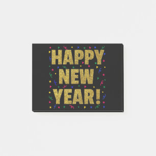 Happy New Year Post-it Notes