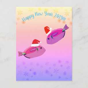 Happy New Year  Postcard