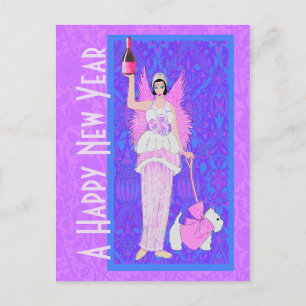 Happy New Year  Postcard