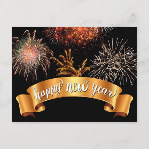 Happy New Year Postcard