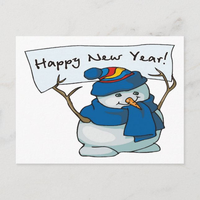 Happy New Year! - Postcard (Front)