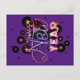 Happy New Year Postcard